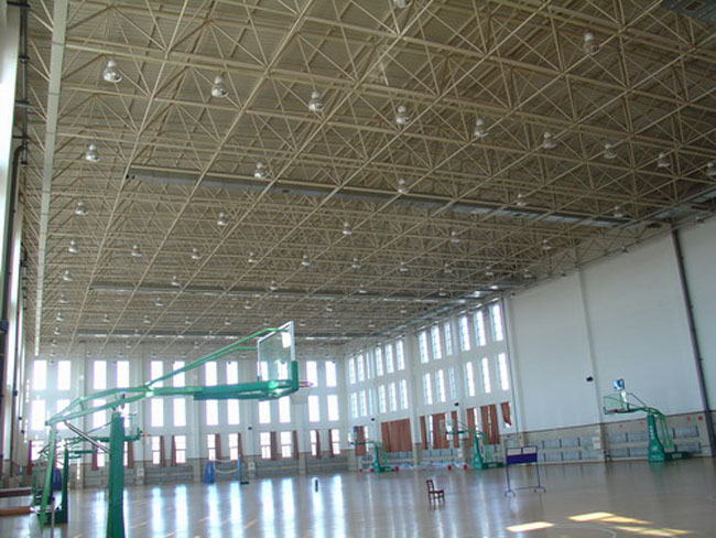 扬州篮球馆网架案例